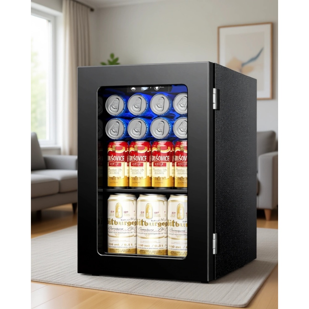 Home Bar Shelf - Мини-холодильник на 24 банки, объем 0,6