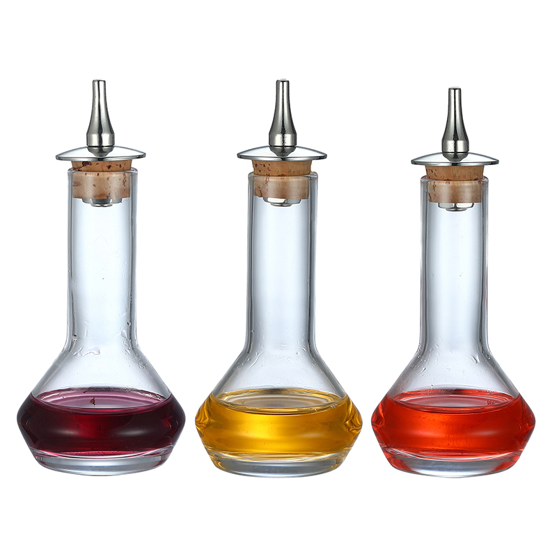 Bitters Bottle Set - Стеклянная лампа 50 мл для коктейлей-с