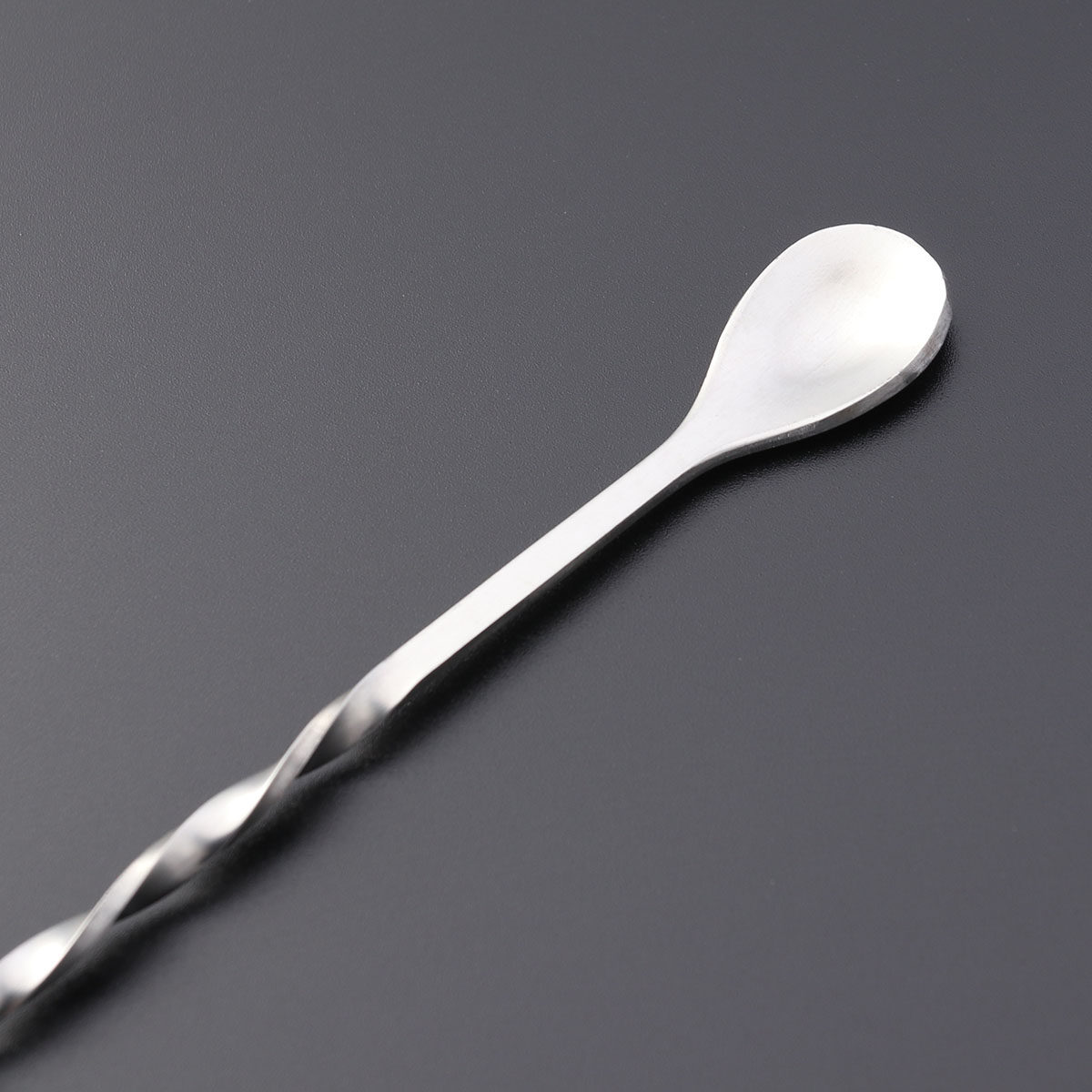 Bar Spoon Twisted - Нержавеющая сталь, витая ложка-вилка для смешивания,