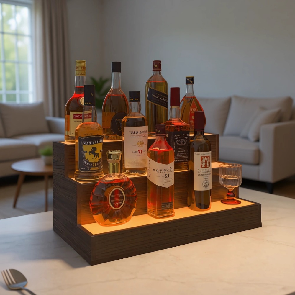 Home Bar Shelves - Домашний бар с LED-подсветкой для демонстрации