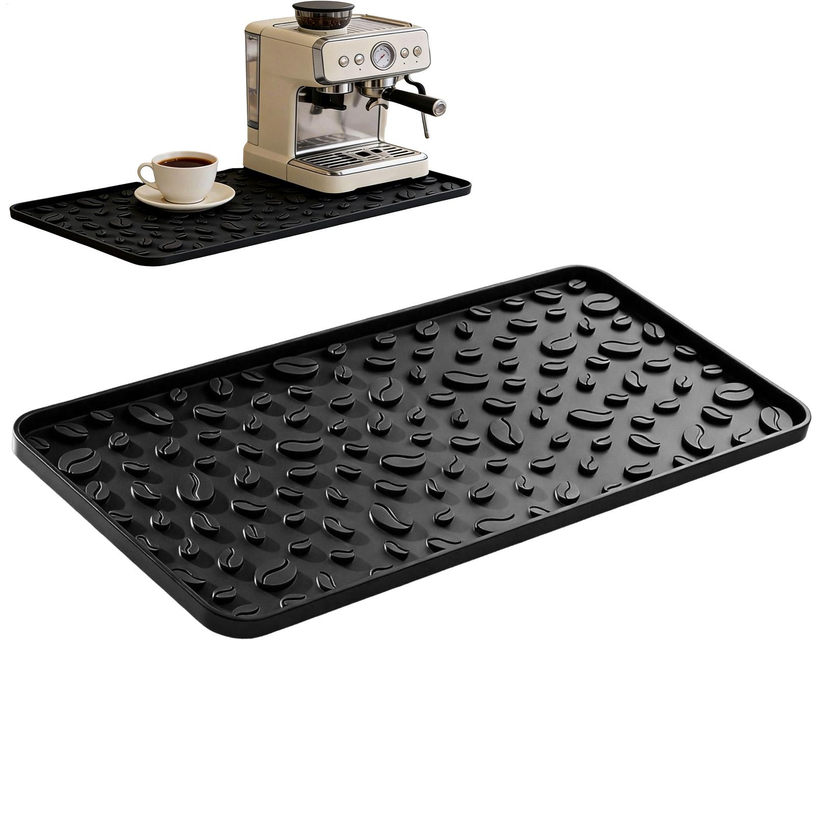Bar Mat Rubber - Коврик для кофе, нескользящий, термоизоляционный, 16x8