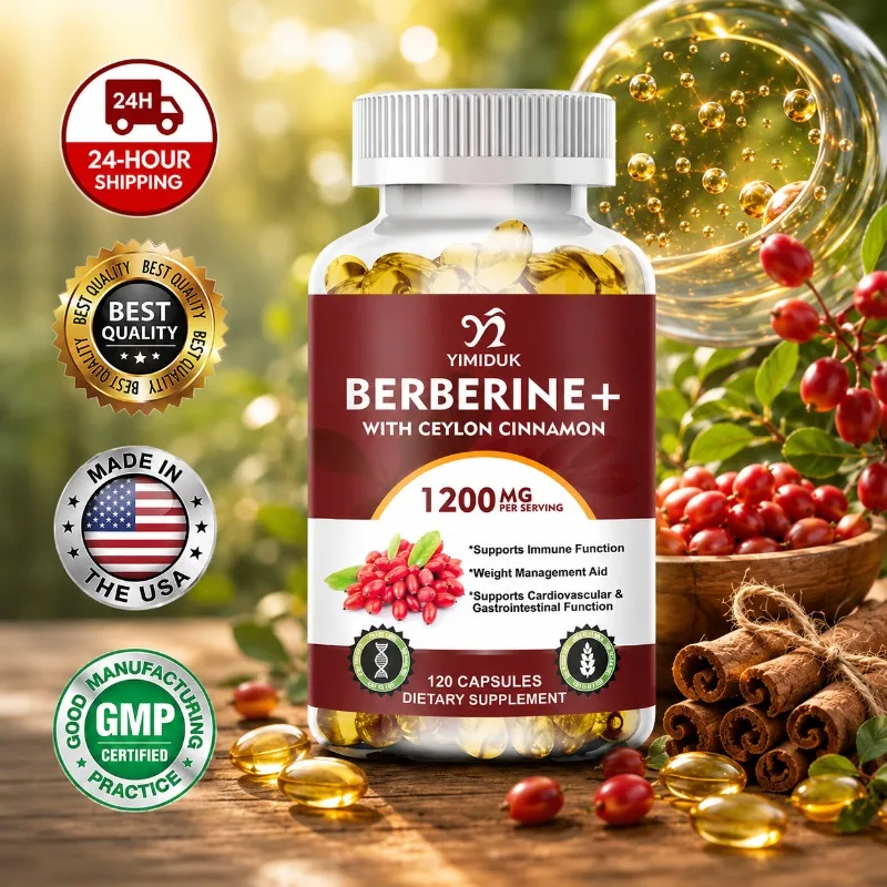 Bitters Bottle Set - Высокоэффективные капсулы с берберином, корицей и