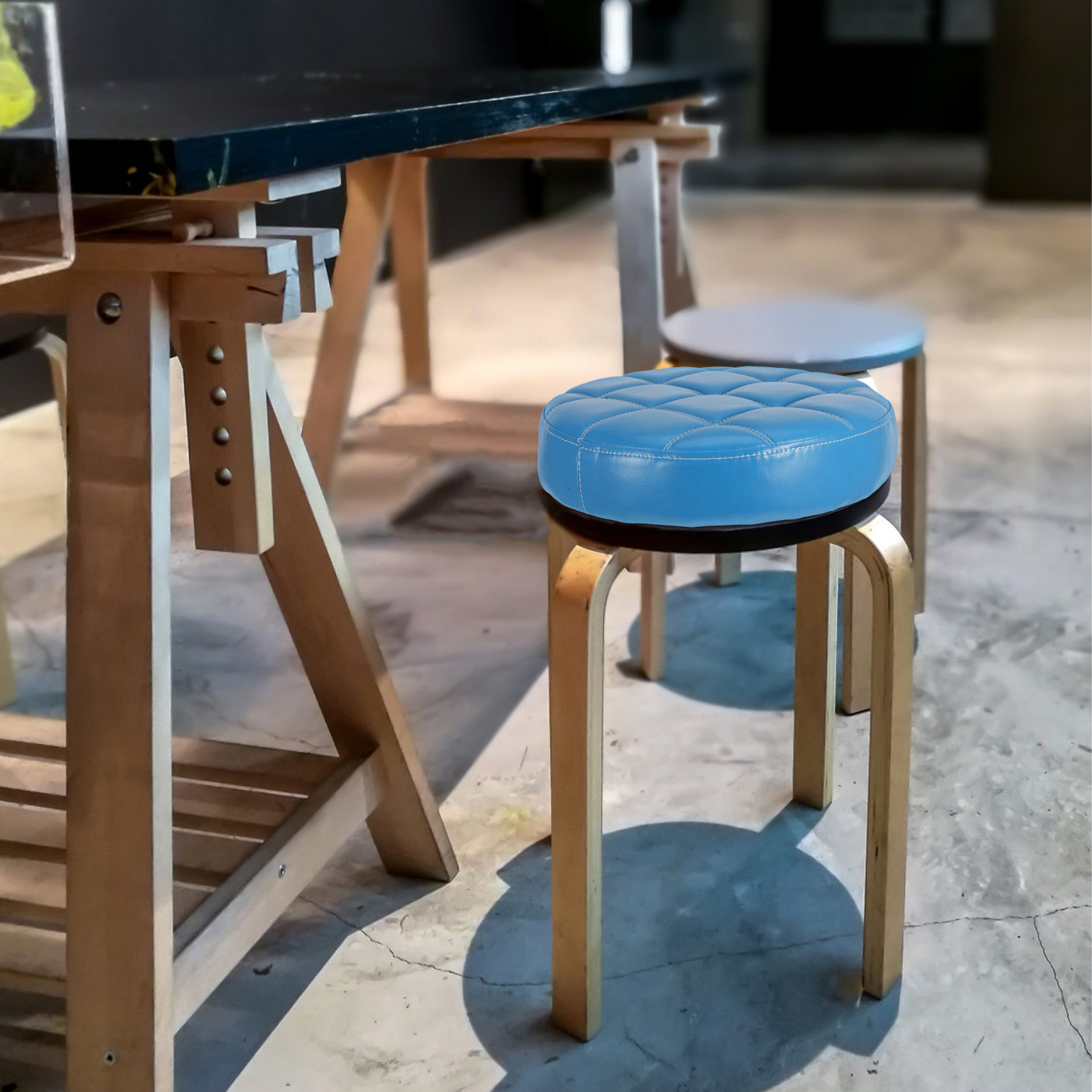 Круглая подушка-сиденье из ПУ  – обзор и цена Home Bar Seating
