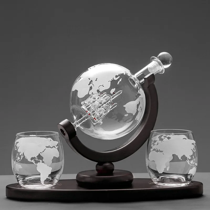 Набор стекол для виски, графин – обзор и цена Decanter Globe Set