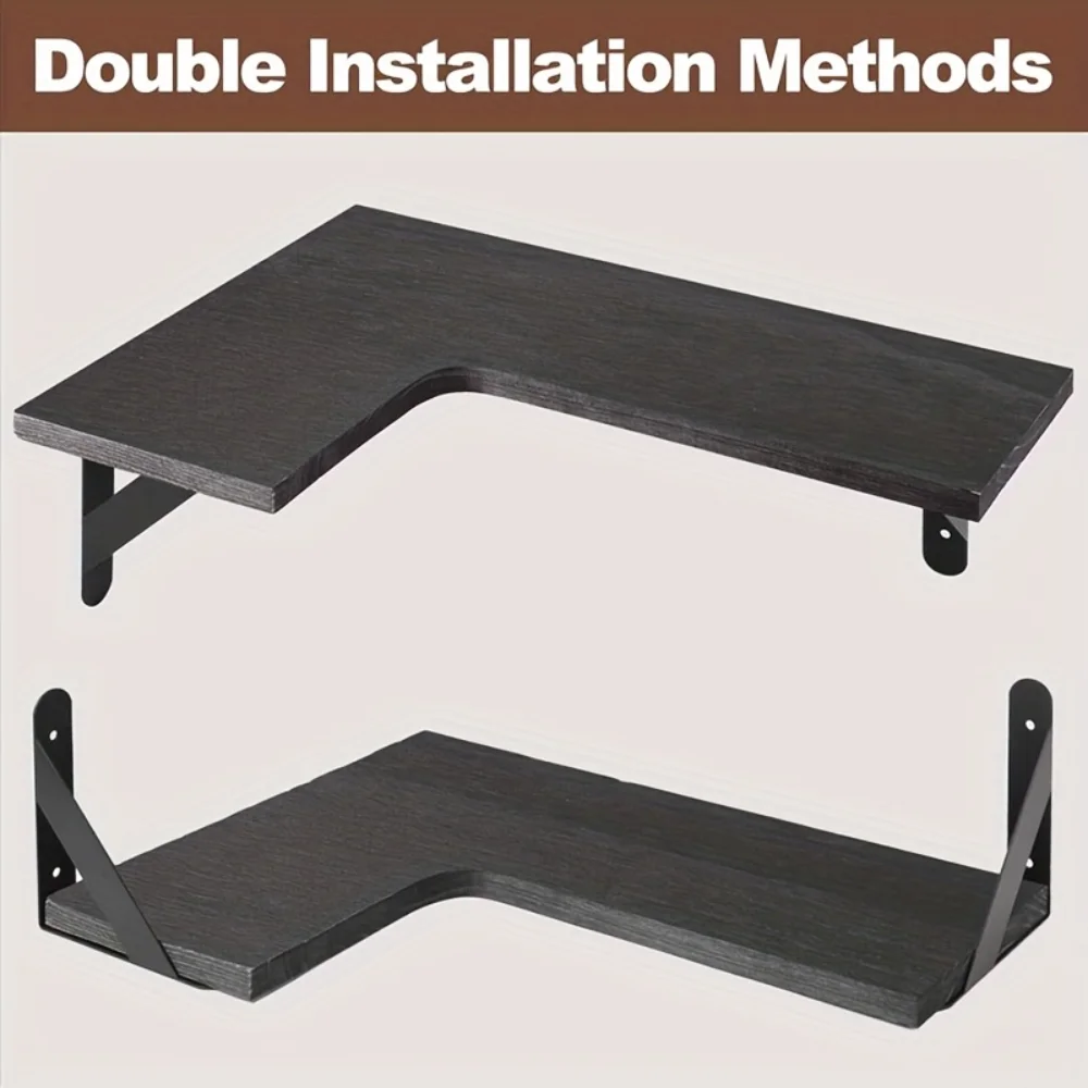 Настенные угловые полки из нат – обзор и цена Home Bar Shelf