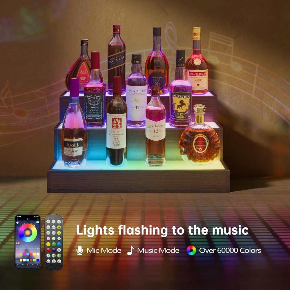 Домашний бар с LED-подсветкой  – обзор и цена Home Bar Shelves