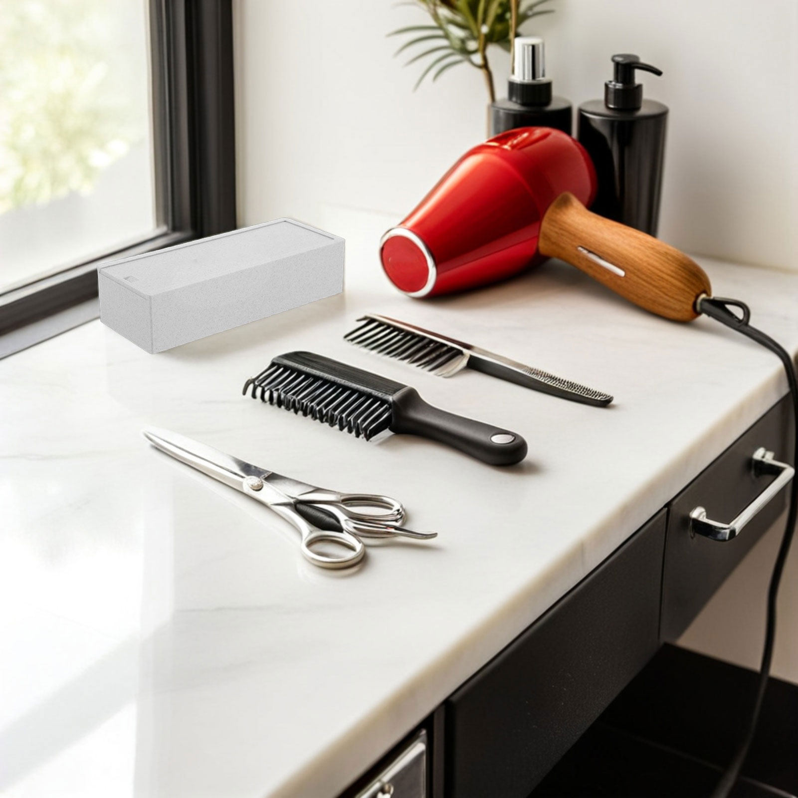 Белый двухсекционный вертикаль – обзор и цена Home Barber
