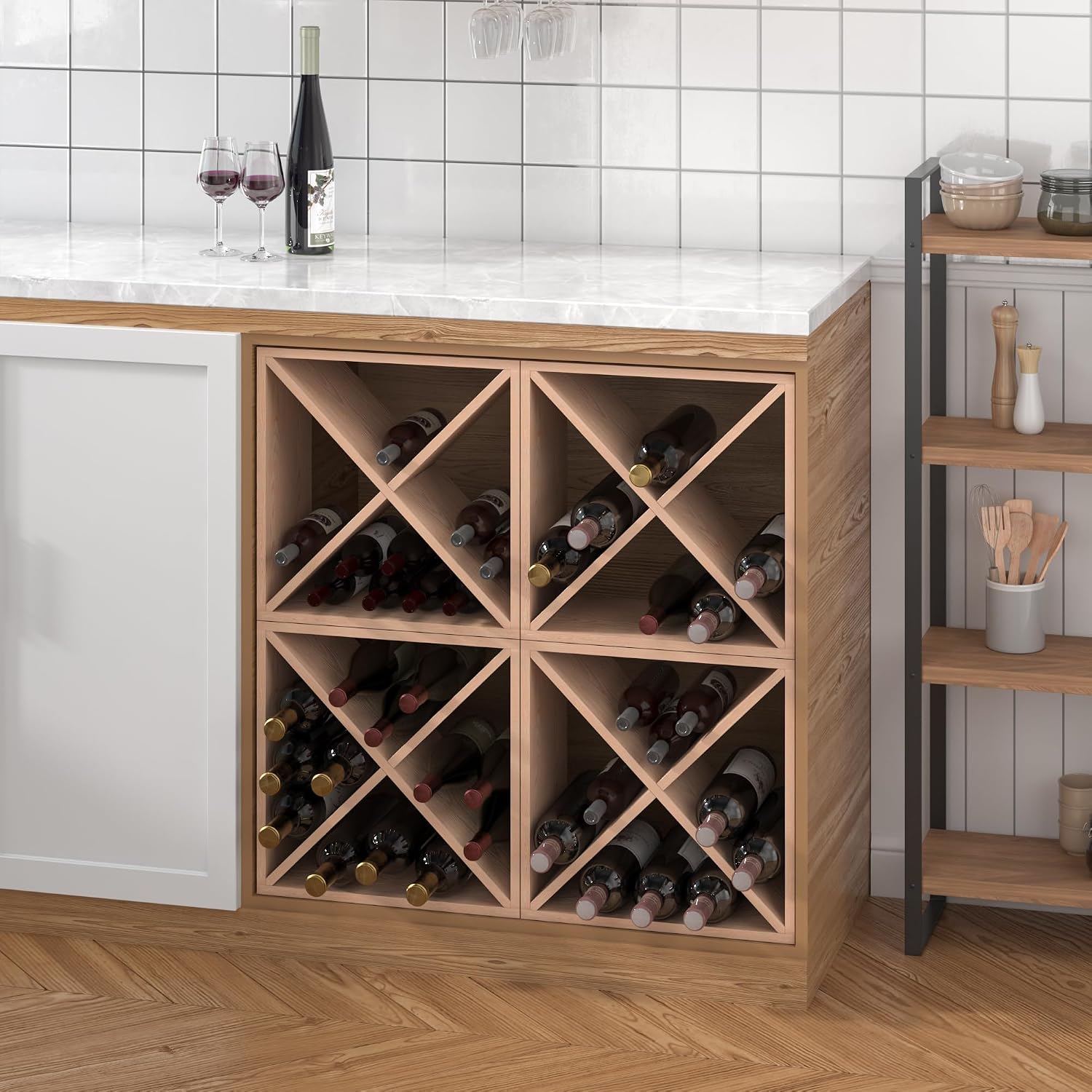 Винная полка на 96 бутылок, на – обзор и цена Home Bar Shelves
