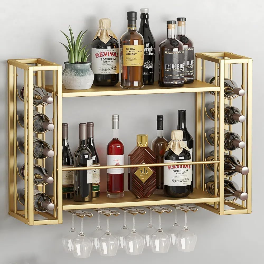 Настенная винная полка, настен – обзор и цена Home Bar Shelf